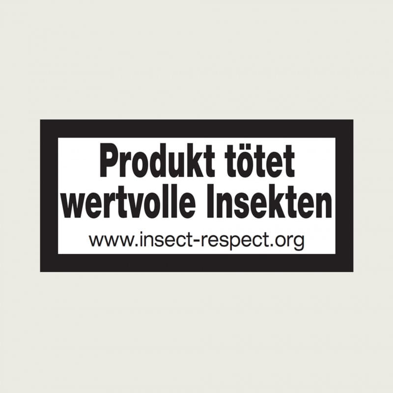 Produkt tötet wertvolle Insekten