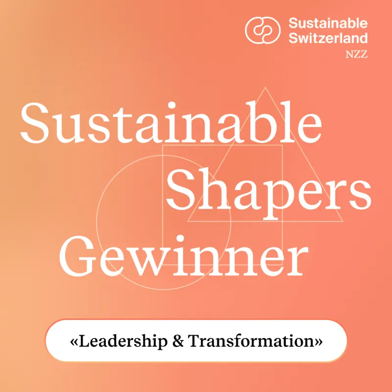 Gewinner Sustainble Shaper 2025